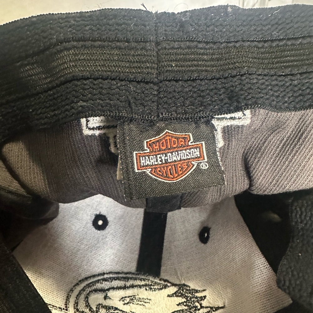 Harley Davidson motorcycles hat cap screaming eagle main Adjustable Sm/ Md - Picture 3 of 4
